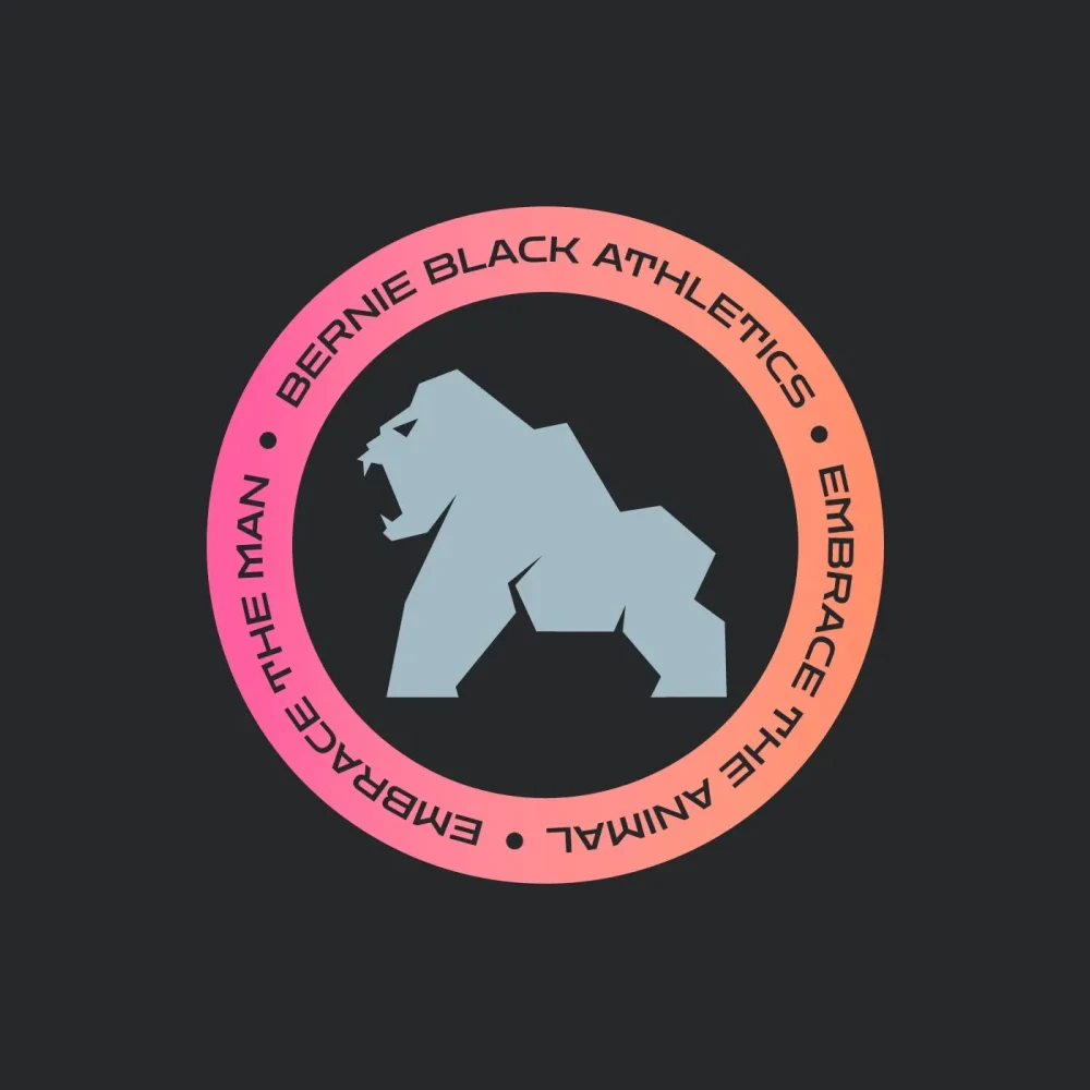 Bernie Black Athletics gorilla emblem