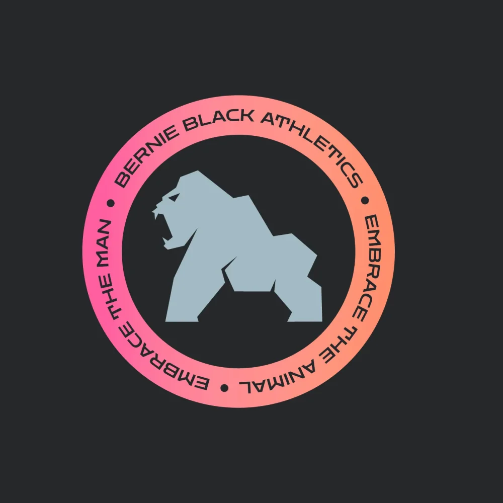 Bernie Black Athletics gorilla emblem